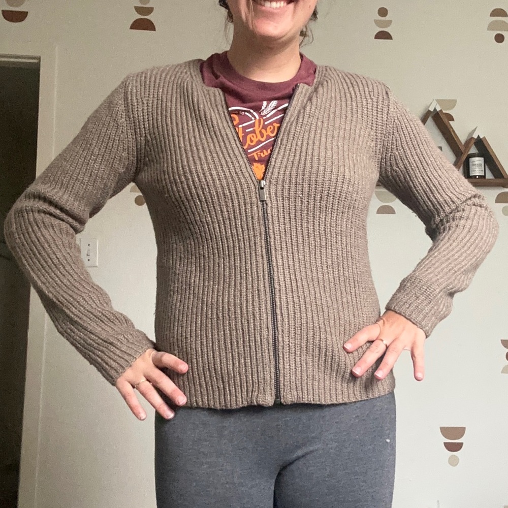 Fitted cardigan comptoir des cotonniers size s
